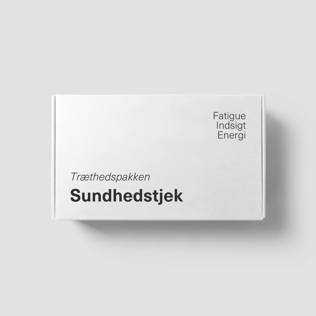 Fatigue Package | Health Check